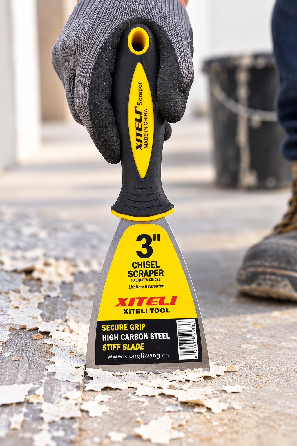 XITELI 3" Chisel Scraper — High Carbon Steel