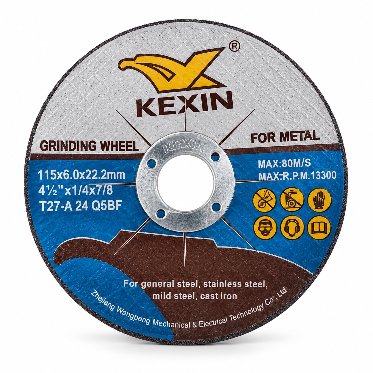KEXIN 4½" Metal Grinding Wheel