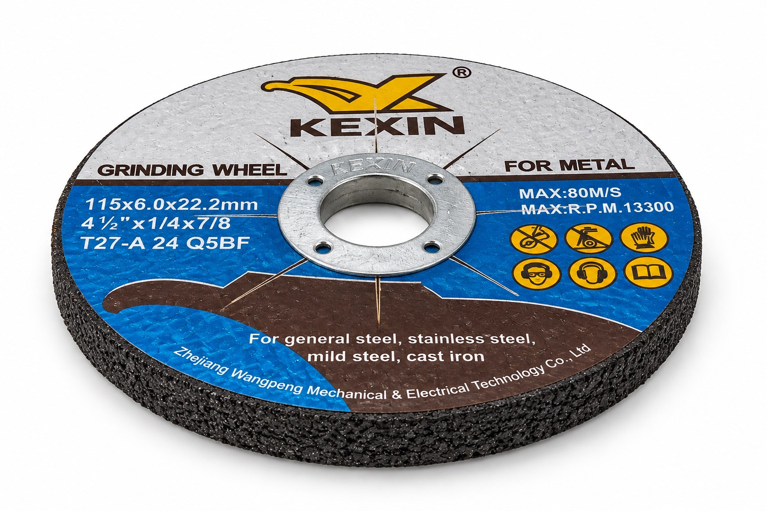 KEXIN 4½" Metal Grinding Wheel