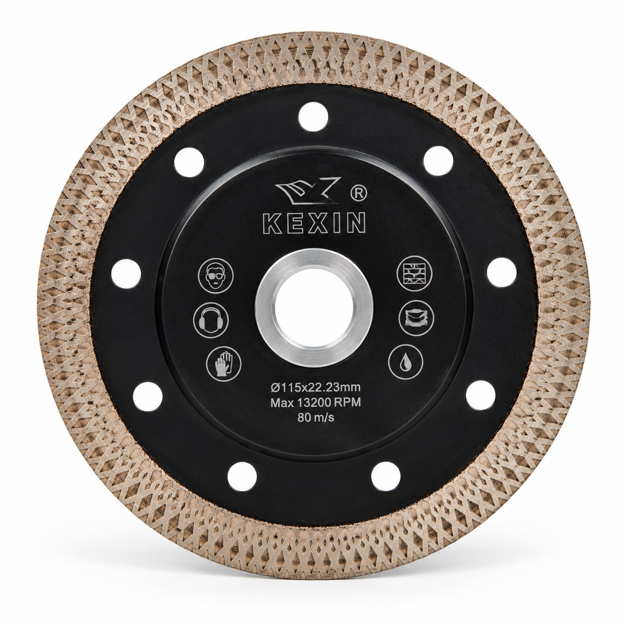 KEXIN 4½" Turbo Diamond Tile Cutting Blade