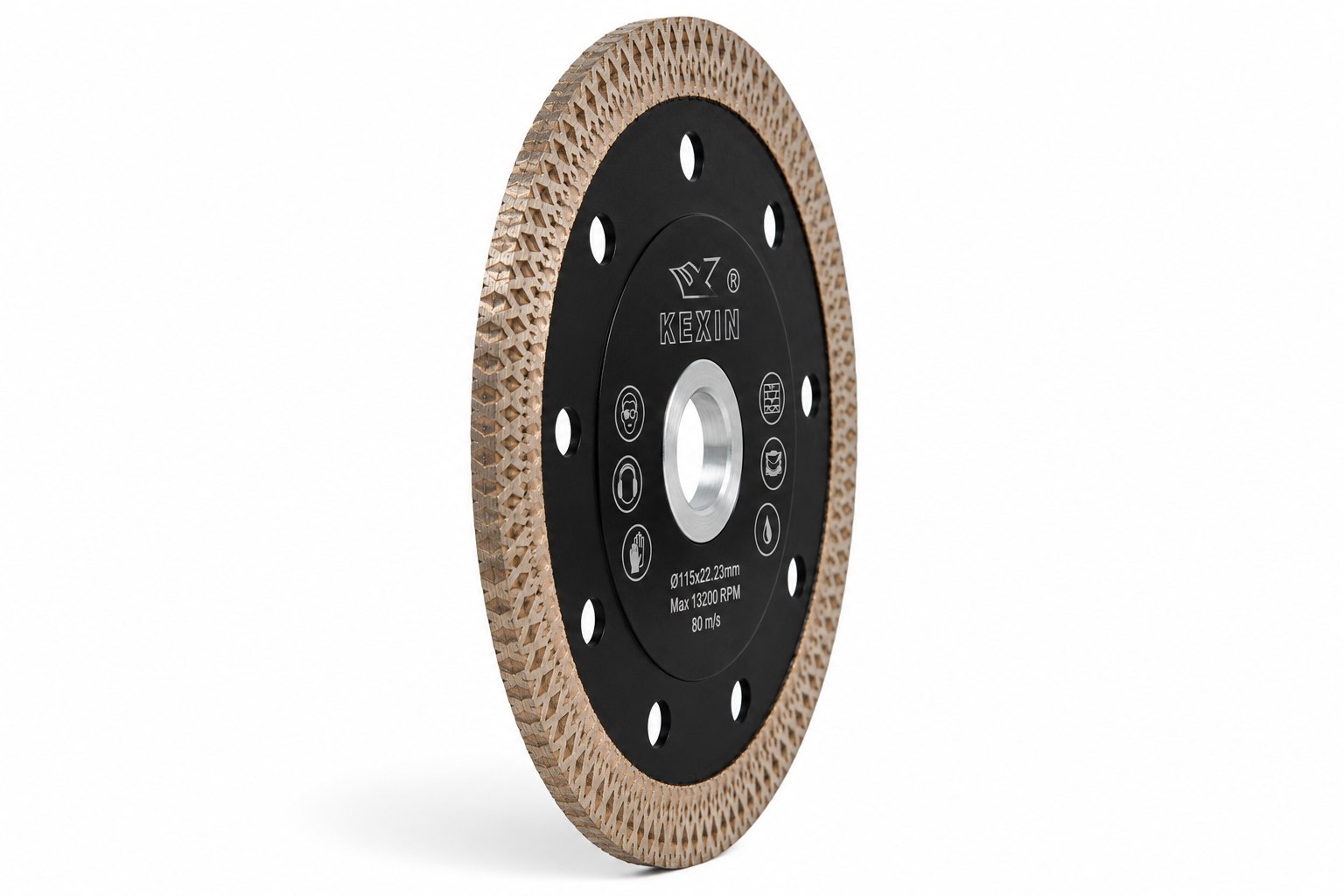 KEXIN 4½" Turbo Diamond Tile Cutting Blade