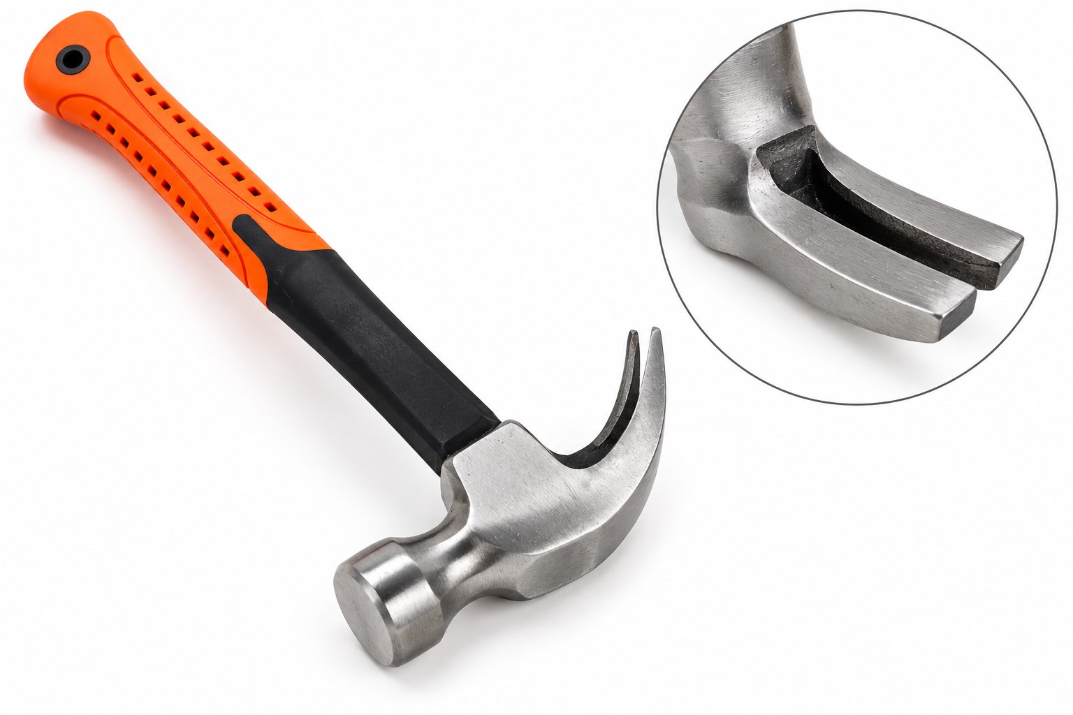 Fibreglass Handle Claw Hammer