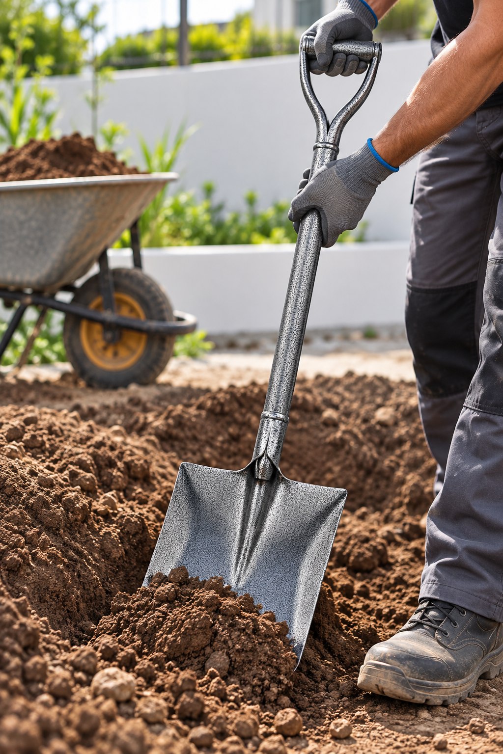 All-Steel Square Point Shovel
