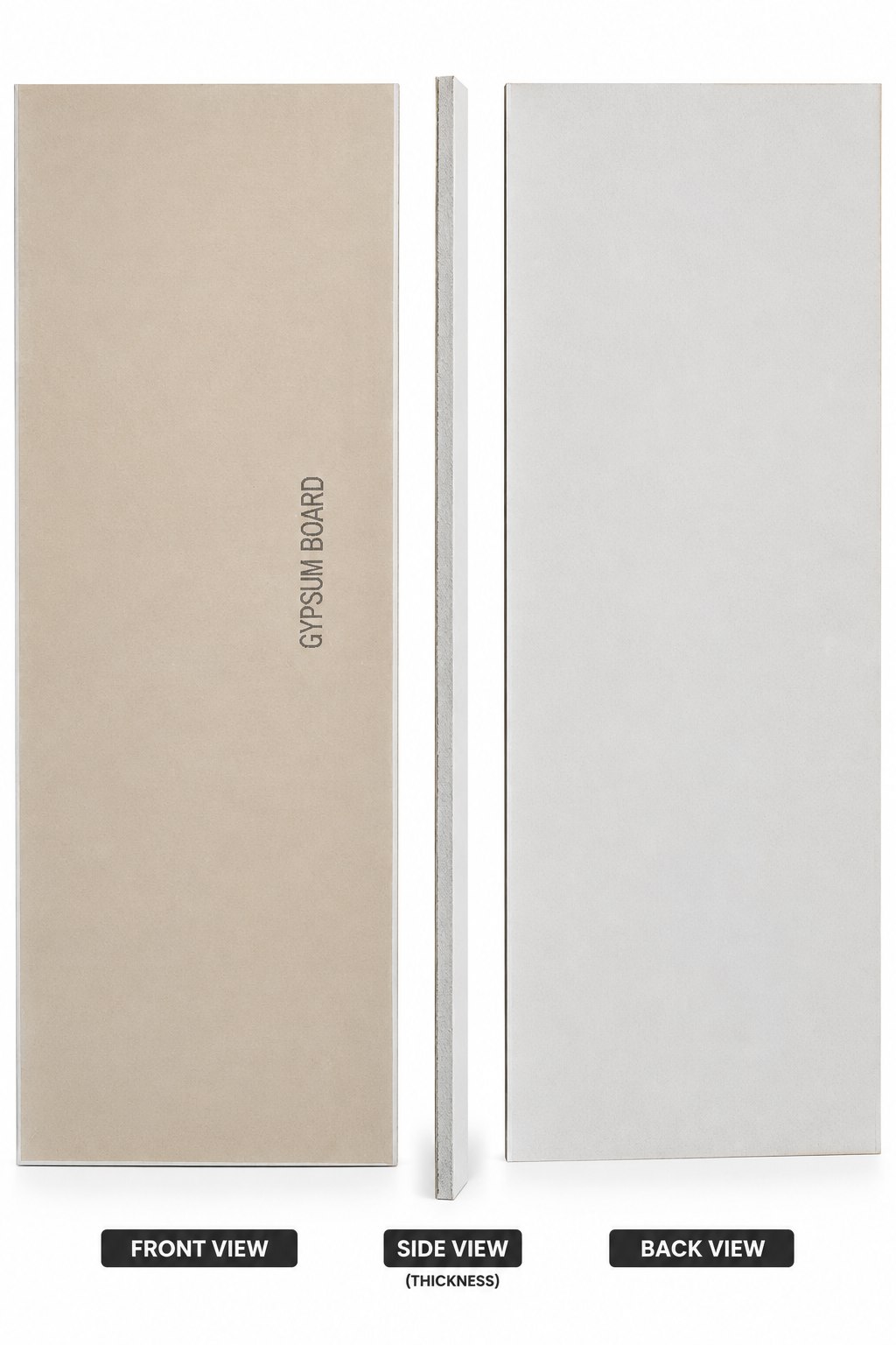 Standard Gypsum Board — 12.5mm